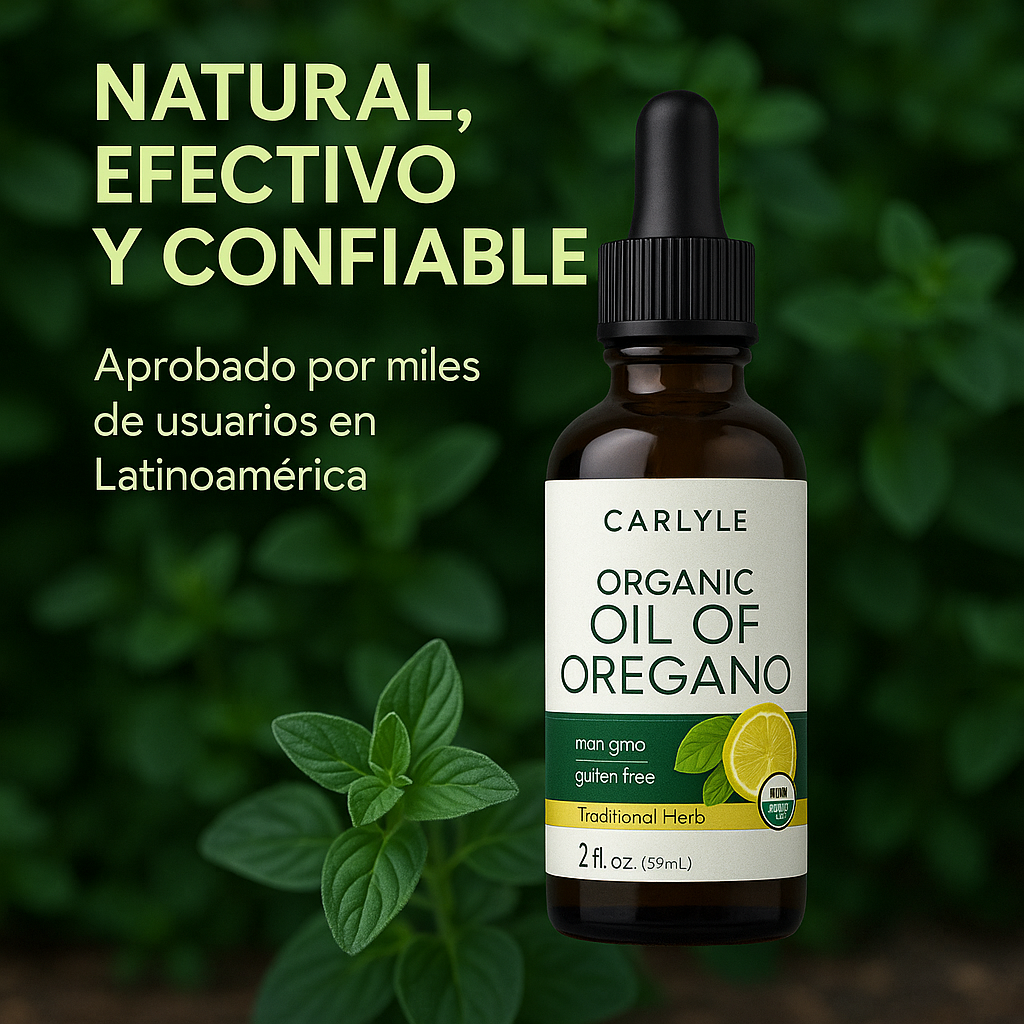 🌿Aceite de Orégano 🍃 100% Orgánico y Vital💚